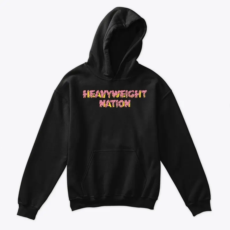 HWT Nation Kids Hoodie (Strawberry)