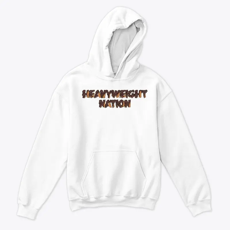 HWT Nation Kids Hoodie (Chocolate)